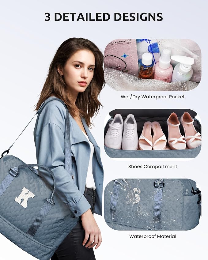 Personalized Weekender Duffle for Women - Image 7