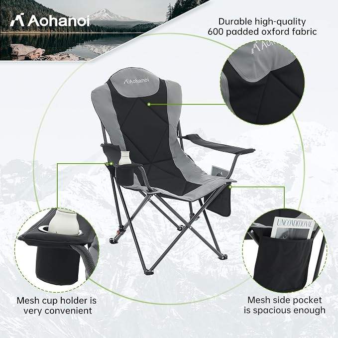 Camping Chairs, Portable Camp Chairs - Image 5