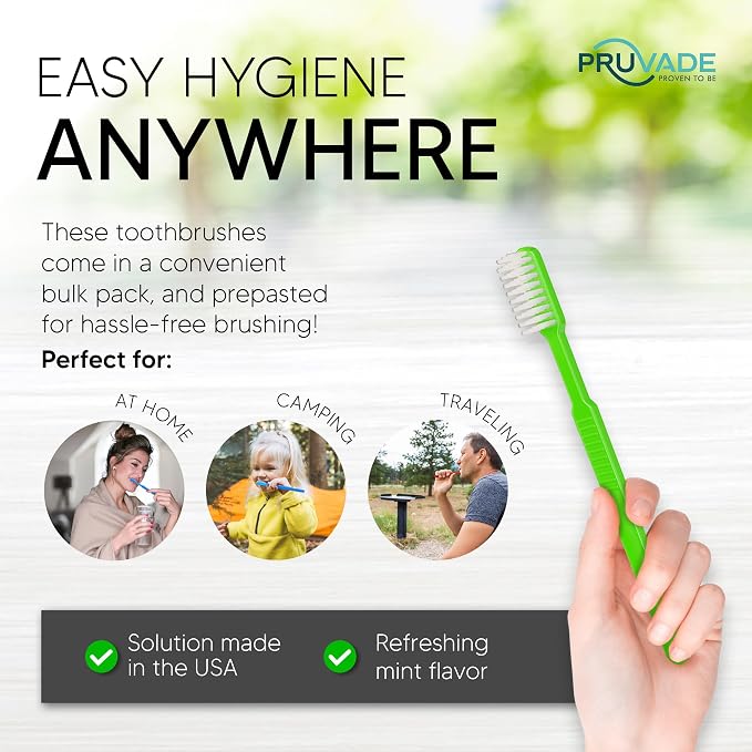 144 Pack Disposable Toothbrushes - Image 5