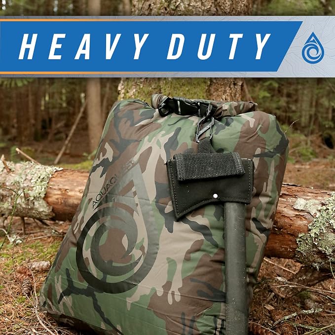 AquaQuest Rogue Dry Bag Set – 60 + 100L Olive Drab – 100% Waterproof Roll Top – - Image 3