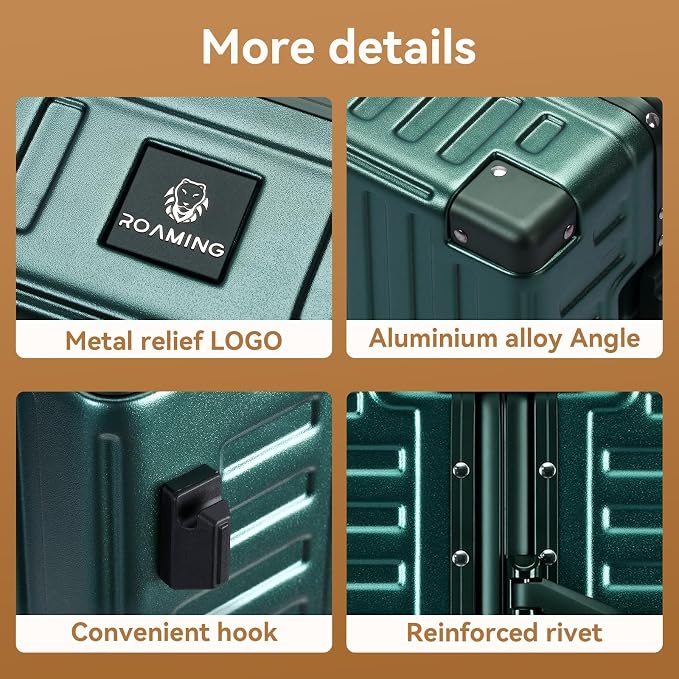 ROAMING Zipperless Luggage 28 Inch - Image 6