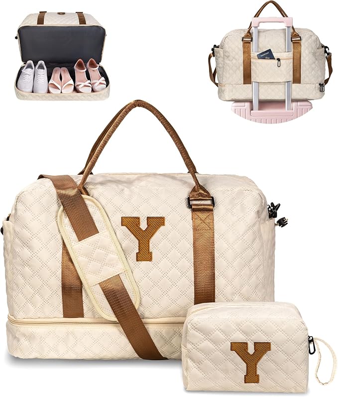 Customizable Gifts for Girls Age 6-8 8-10 10-12, Duffle Travel Bag, by Vogewood