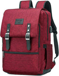 HFSX Vintage Backpack Anti Theft Laptop Backpack Men Women Business Travel by HFSX