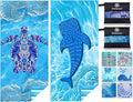 Microfiber Thin Lightweight Beach Towel Sand Free Quick Dry Absorbent Compact by WIDDONEN