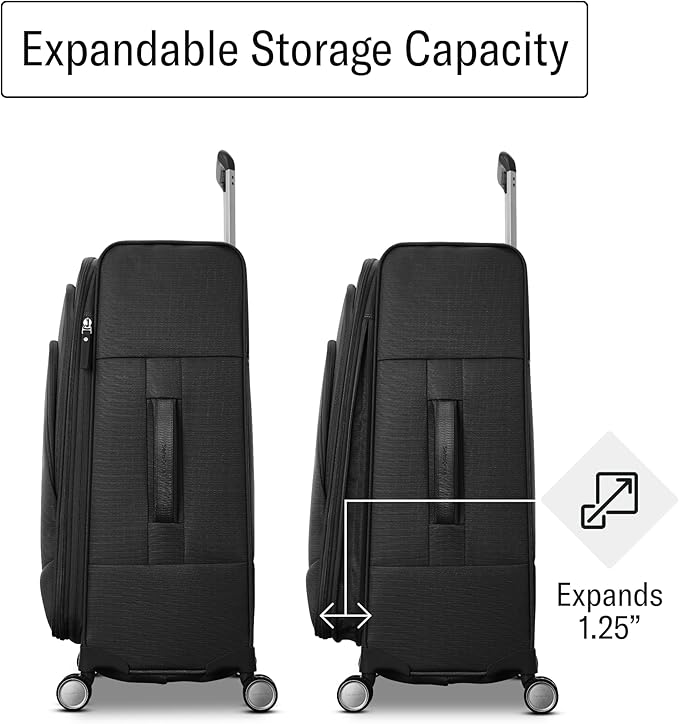 Samsonite UpLIFT Lightweight Large Checked Softside Luggage - Image 9