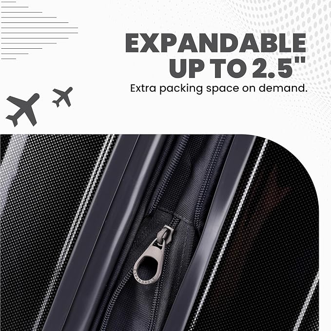 Spyder Rails 3 Piece Luggage Set - Image 6