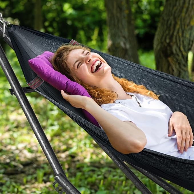 Tranquillo Universal Hammock Stand 600 lbs Capacity, Instant 20s Foldable - Image 5