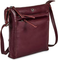 Small Soft Genuine Leather Crossbody Purse Women’s Sling Crossover Shoulder by Cochoa