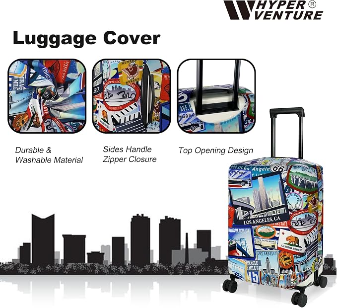 HYPER VENTURE Washable Luggage Cover - Image 2
