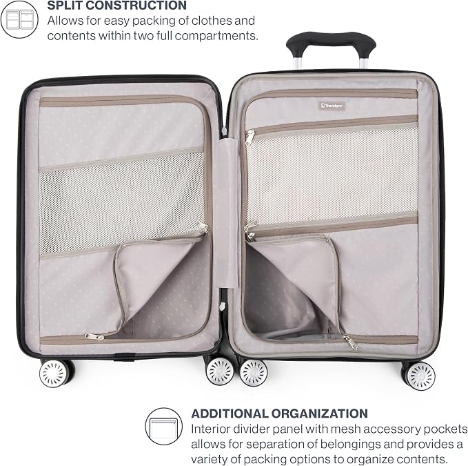 Travelpro Pathways 3 Hardside Expandable Luggage, 8 Spinner Wheels, Lightweight - Image 7