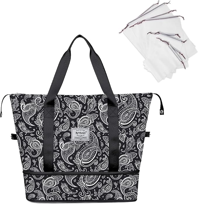 NPBAG Women Travel Duffel, Gym Workout Overnight Bag, Mommy Hospital Bag by NPBAG