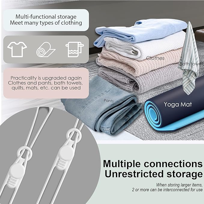Nearockle Silicone Cable Ties Cord Organizer - Image 5