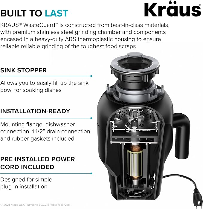 KRAUS Kore Workstation 30-inch Undermount 16 Gauge Stainless Kitchen Sink - Image 11