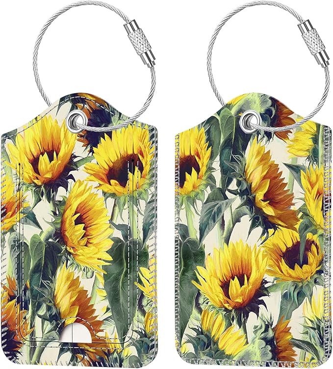 Fintie Luggage Tags, Privacy Cover ID Label by Fintie