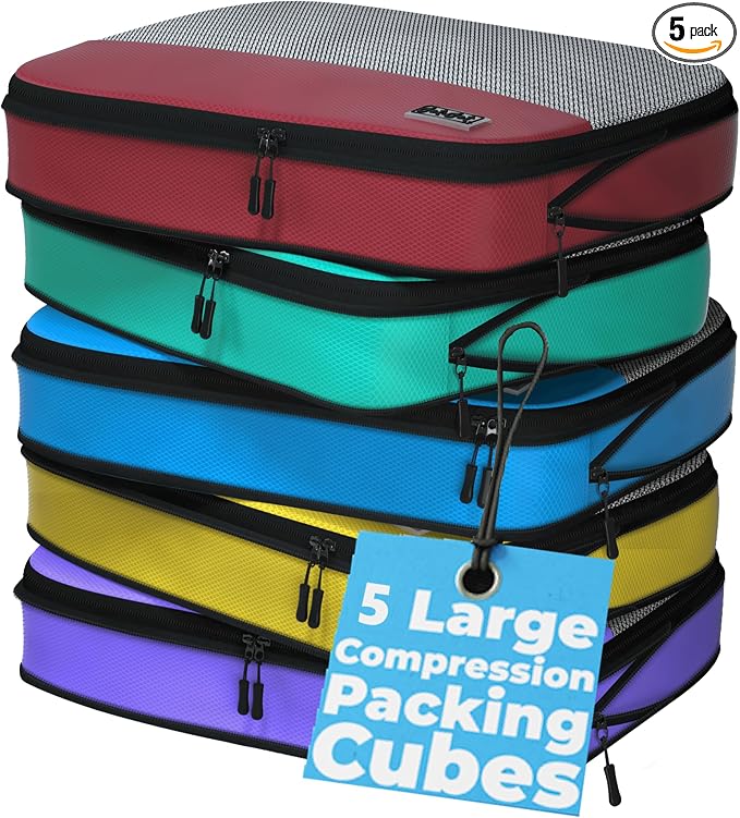 Large Compression Packing Cubes by DotDot