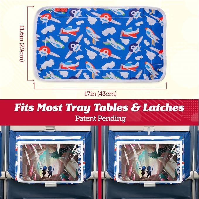 Lusso Gear Toddler Airplane Tray Table Cover - Image 8