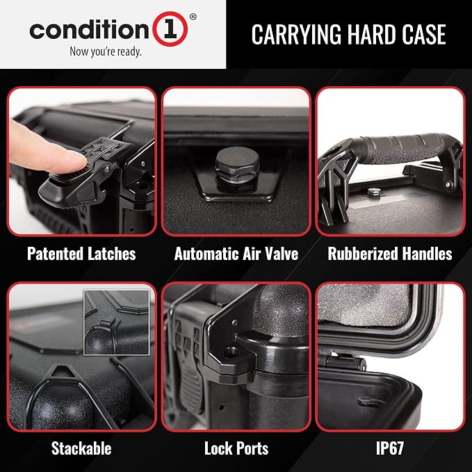 Condition 1 25" Large Heavy-Duty Protective Waterproof Hard Case Model 024 - Image 5