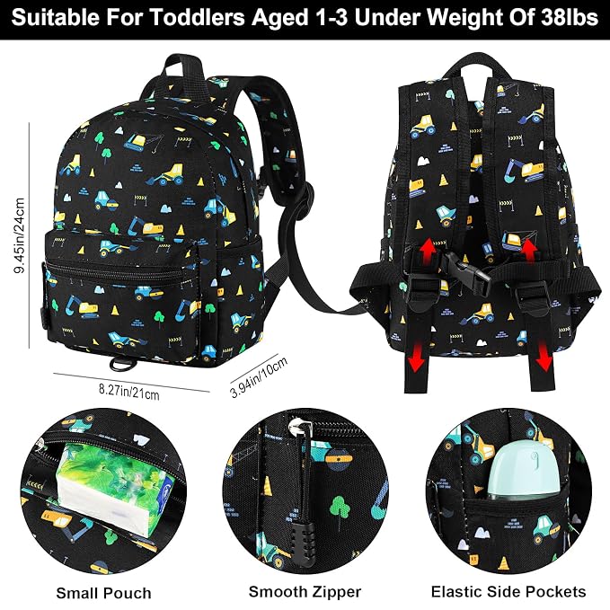 Accmor Toddler Backpack Leash, Mini Child Backpack - Image 2