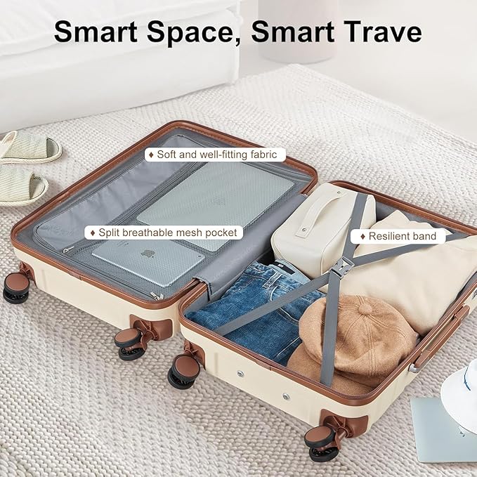 Carry On Luggage Sets, 20 Inch Carry-on Suitcase - Image 7