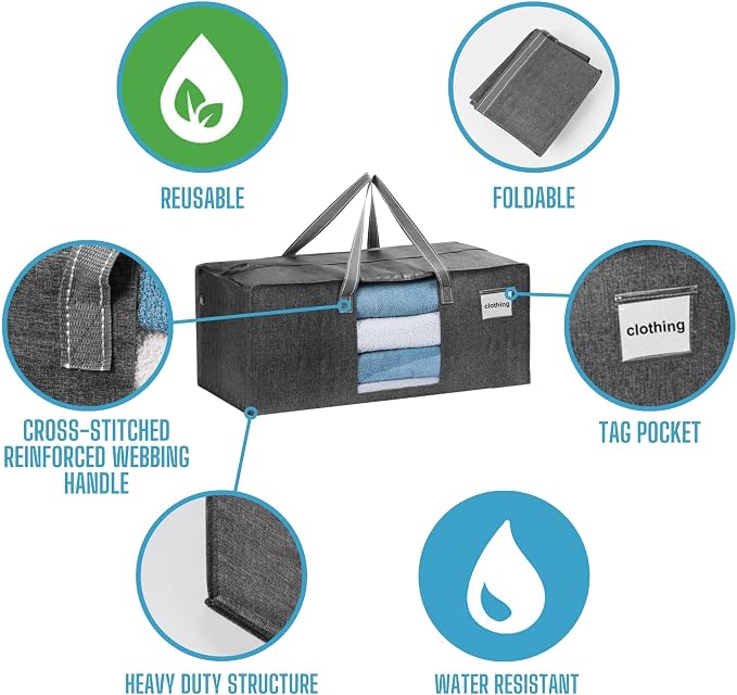 VENO 10 Pack Moving Bags Extra Large Storage Bags - Image 7