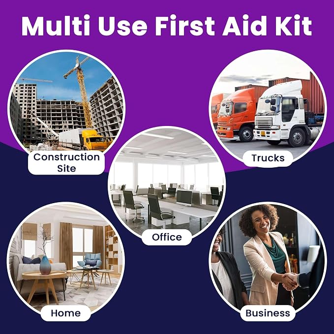 50 Person OSHA Compliant First Aid Kit - Image 6