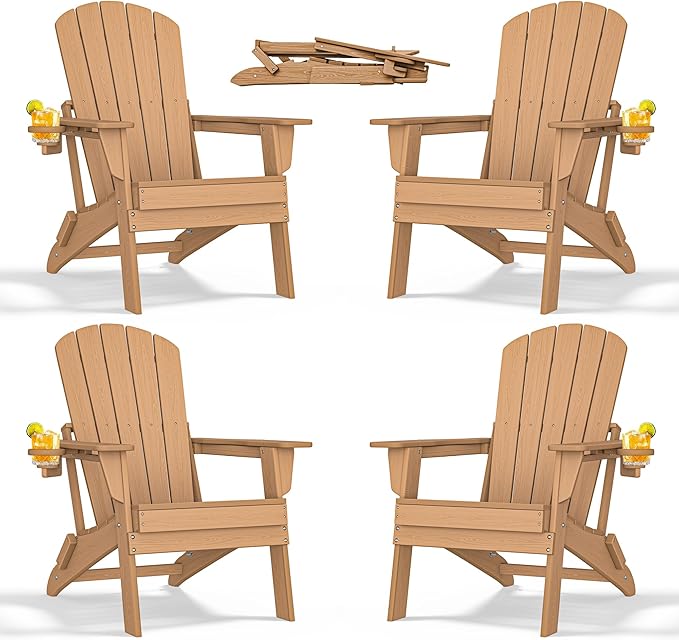Folding Adirondack Chair by nevilywood