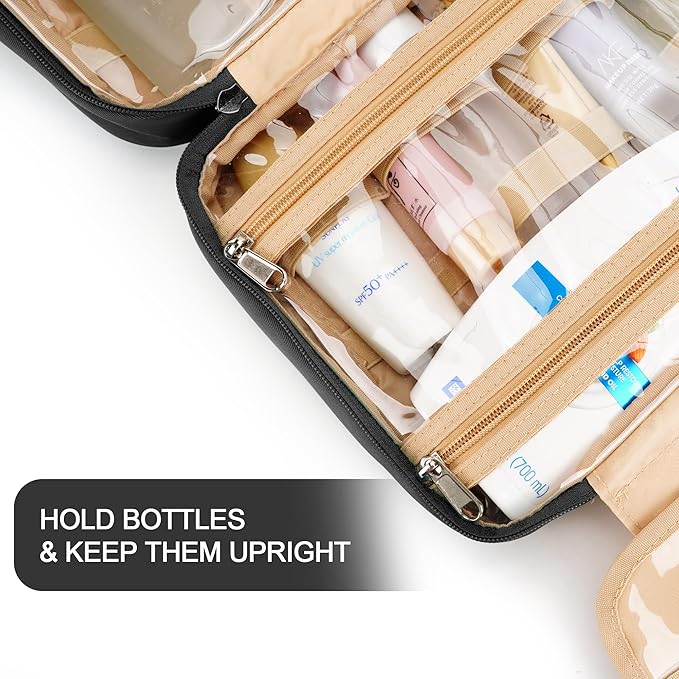 Travel Hanging Toiletry Bag for Women, Cruise Ship Essentials, - Image 4