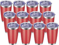 VEGOND 20oz Tumbler with Lid and Straw Stainless Steel Tumbler Cup Bulk Vacuum by VEGOND