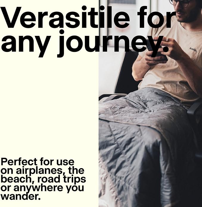 Gravel Layover Blanket – Compact, Down Alternative, Designed in USA - Image 7