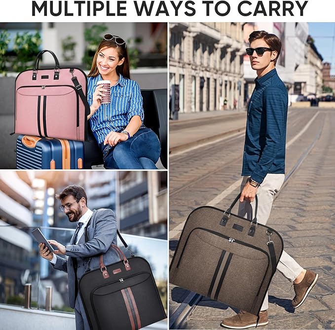 BALEINE Travel Garment Bag, Travel Suit Bag - Image 7