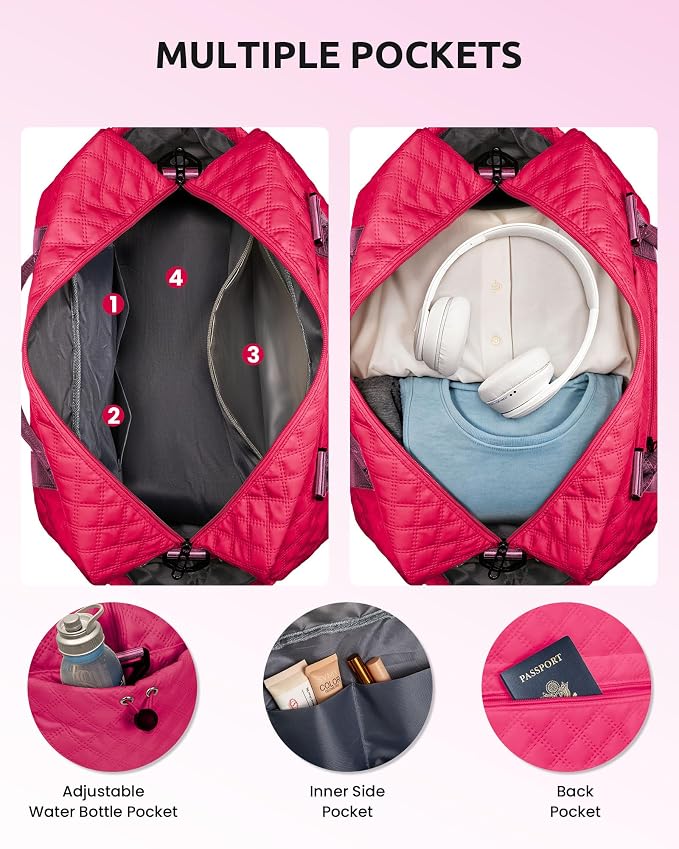 Gift Ideas for Woman, Gifts for Women-Initial Travel Bag - Image 6