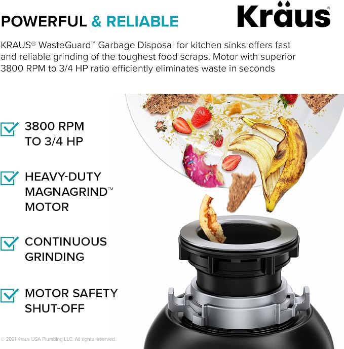 KRAUS Kore™ Workstation 33-inch Undermount 16 Gauge Double Bowl Stainless Steel - Image 9