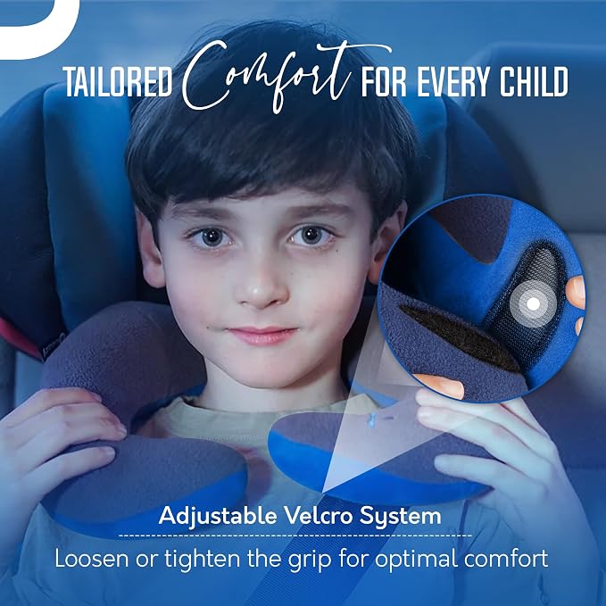 BCOZZY Kids Travel Neck Pillow- Patented Soft Toddler Pillow - Image 6