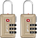 BV TSA Accepted Luggage Travel Lock, Set-Your-Own Combination Lock by BV
