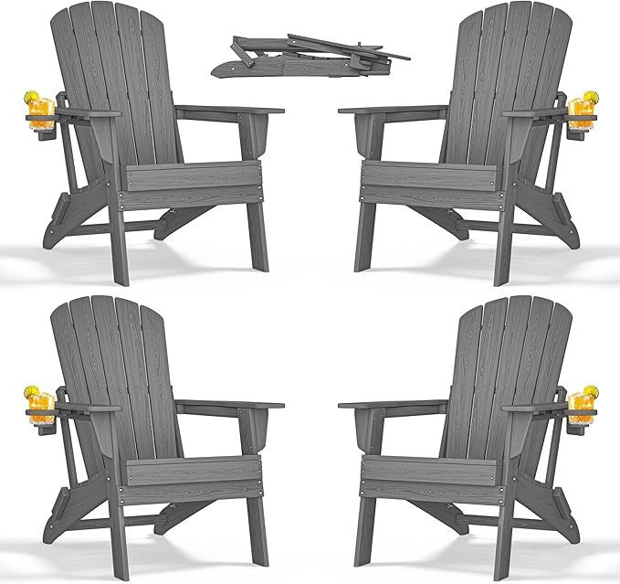Folding Adirondack Chair by nevilywood