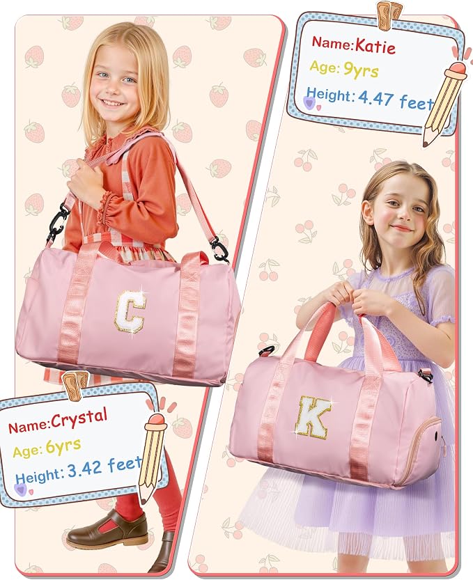 Birthday Gifts for 3 4 5 6 7 8 9 10 11 12 Year Old Girls-Girl Gym Bag - Image 6