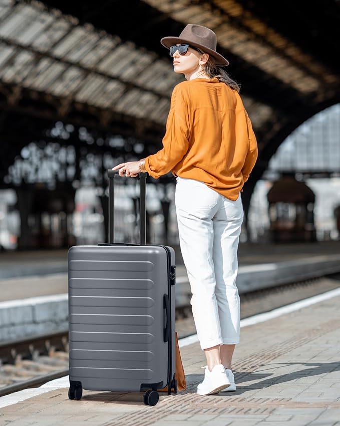 Carry on Luggage 22 X 14 X 9 Airline Approved, 20 Inch Luggage - Image 8