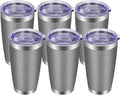 VEGOND 20oz Tumbler with Lid and Straw Stainless Steel Tumbler Cup Bulk Vacuum by VEGOND