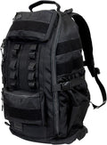 SERIOUS STEEL FITNESS Tactical Backpack and Gym Bag 1000D Nylon Black by SeriousSteelFitness