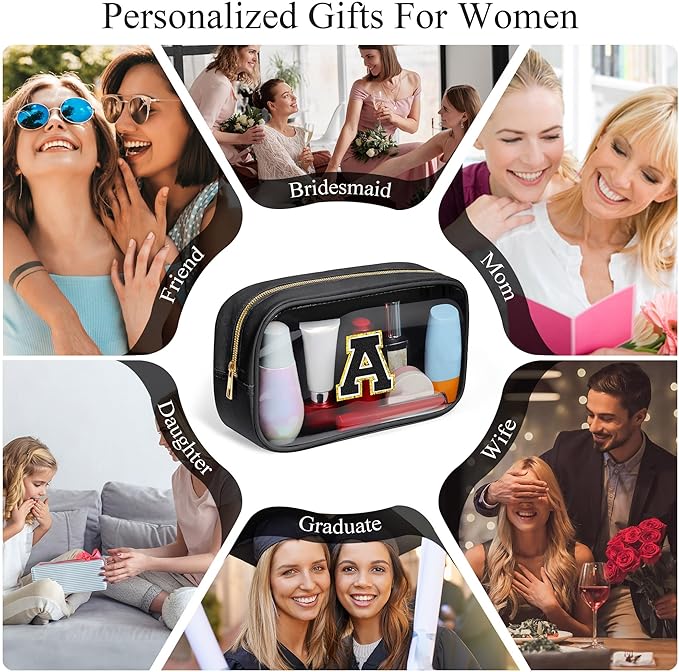 YOOLIFE Birthday Gifts for Girls Kids Makeup Bag Organizer Clear Toiletry Bags - Image 6