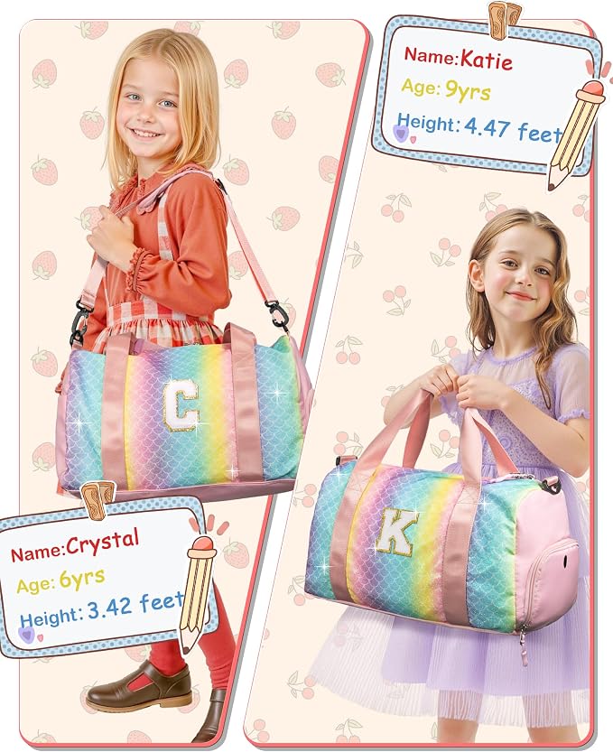 Dorm Room Essentials for Girls-Girl Gym Bag - Image 6