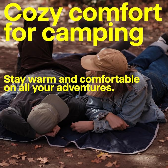 Gravel Layover Travel Blanket – Ultra-Lightweight, Warm Down Alternative - Image 5