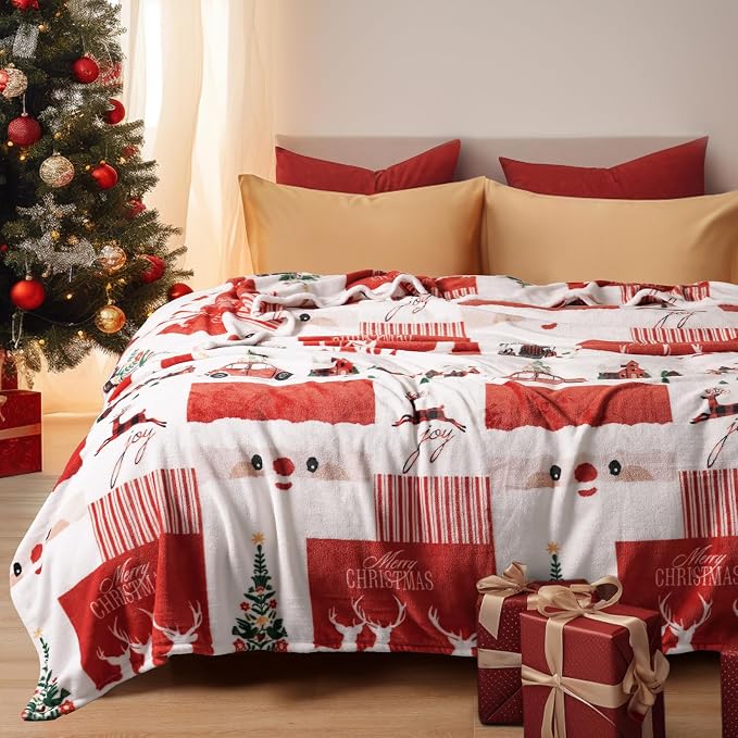 PHF Printed Fleece Blanket Twin Size, No Shed No Pilling Ultra Soft Plush Cozy - Image 2