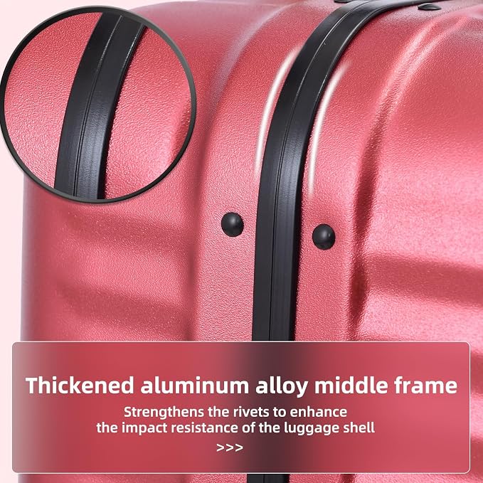 29 Inch Aluminum Checked Luggage - Image 6