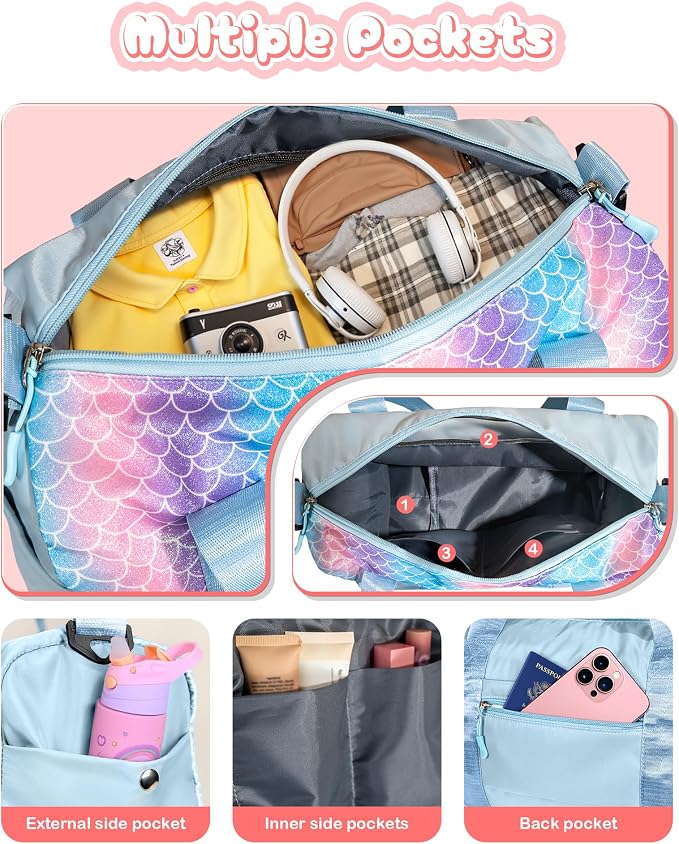 Girls Gifts 9-10 Year Old-Girl Gym Bag - Image 5