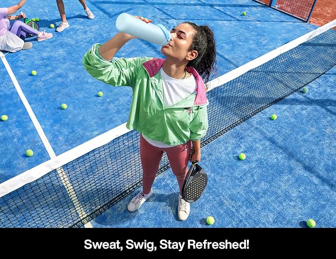 POWCAN 26 oz Insulated Water Bottle with 2-in-1 Straw and Spout Lid, Keep Cold 24H, Leak-Proof, Fits in Car Cup Holder, Stainless Steel Water Bottle for Sports, Travel, Gym, and School (Obsidian) - Image 7