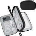 Electronics Organizer Travel Case, Electronic Accessories Storage Bag, Portable by Lcsmaokin