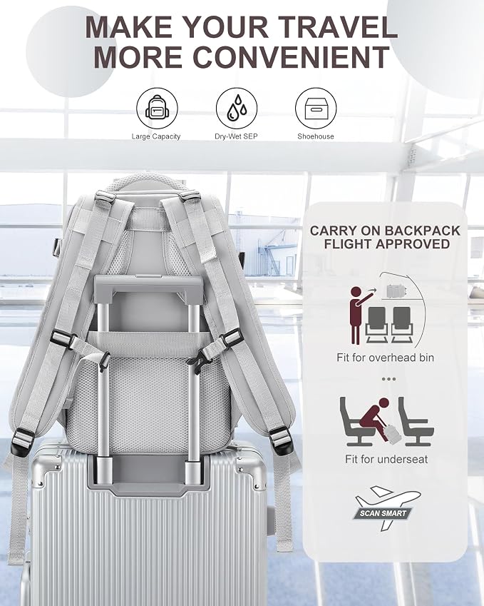 coowoz Travel Backpack Carry On - Image 5