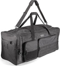 Fitdom 130L 36" Heavy Duty Extra Large Sports Gym Equipment Travel Duffle Bag by Fitdom