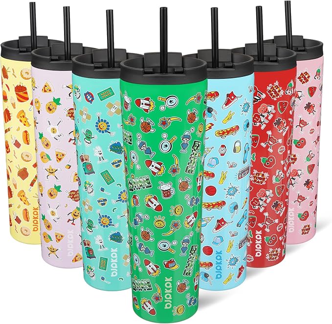 BJPKPK 34oz Stainless Steel Insulated Tumbler With lid And Straw Travel Coffee Thermal Tumblers Cup For Women And Men,Game by BJPKPK
